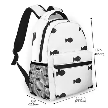 Nahrbtnik Potovalni paket Ocean Morska Riba nahrbtnik športna torba pack Zunanji Plezalni nahrbtnik