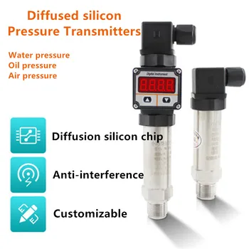 Stalen pritisk vodo / tlačni senzor / difuzne silicij tlak oddajnik / 4-20mA izhod / zračni tlak / hydrau