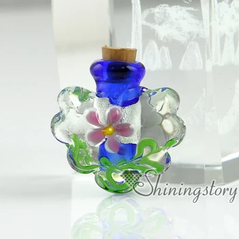 Mini steklenice majhne dekorativne steklene bottlesglass tehtnica obesek