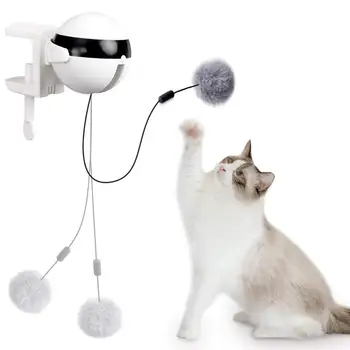Električni Avtomatsko Dviganje Puzzle Ball Igrače Za Mačke Interaktivni Teaser Igrače Žvečiti Igrača Za Mačke Dobave