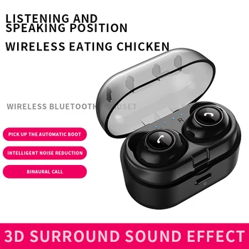 TWS 5.0 CP-7 Brezžična tehnologija Bluetooth Slušalke športne igre na Srečo Stereo Slušalke Čepkov za Xiaomi brezžične bluetooth slušalke pk GT1 TWS