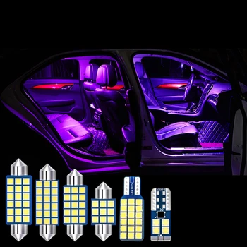 3pcs Napak 12V Auto LED Žarnice za Avto Notranje luči Komplet Za Infiniti ESQ 2016 2017 2018 Dome Bralne Luči Žarnice
