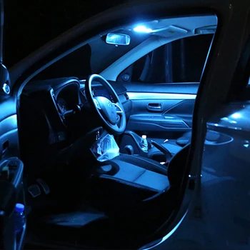 3pcs Napak 12V Auto LED Žarnice za Avto Notranje luči Komplet Za Infiniti ESQ 2016 2017 2018 Dome Bralne Luči Žarnice