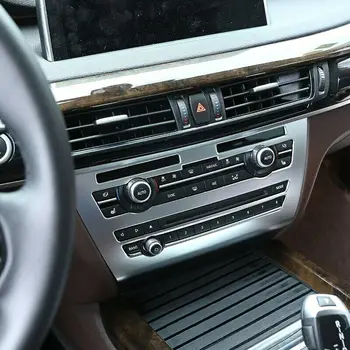 Avto Center Konzole Glasnost klimatska Naprava Vent Okvir Plošča Trim Avto, dodatna Oprema za BMW X5 F15-2018