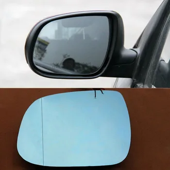 Za KIA FORTE Avto Rearview Mirror širokokotni Hyperbola Ogledalo, Modro Puščico LED Obračanja Opozorilne Luči