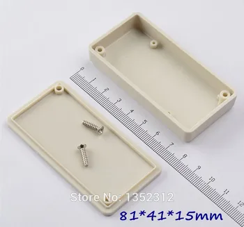 50 kos/veliko 81*41*15 mm projekta primeru houding DIY preklopnik nepremočljiva elektronske sklope, majhni dozi razdelilni dozi