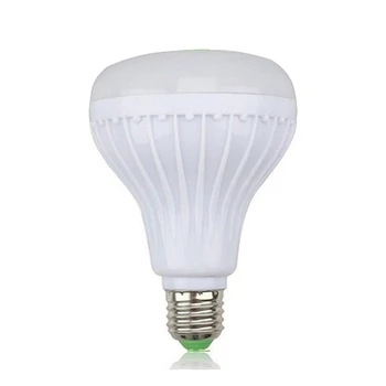 LED RGB Barvna Žarnica Svetlobo E27 12W Bluetooth Nadzor Pametne Glasbe o Zvočnik Lučka