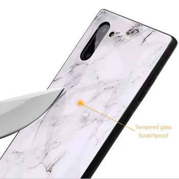 Kaljeno Steklo Ohišje Za Huawei Honor 10X Lite X10 Max V20 V10 V30 Pro Mehki Silikonski Odbijač Shockproof Zaščita Telefona Zajema