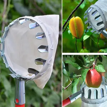 Kovinski Sadje izbirnik Priročno Vrtnarstvo Sadje Izbirnik Vrtnarjenje Apple Breskev Tools Izbiranjem Prenosni Sadje Izbirnik