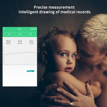 Pametna Zapestnica LCD Baby Digitalni Termometer Pedometer Spanja Monitor Nepremočljiva Športni Manžeta Otroci Fitnes Tracker Smart Band