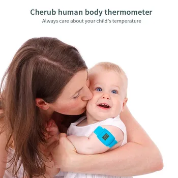 Pametna Zapestnica LCD Baby Digitalni Termometer Pedometer Spanja Monitor Nepremočljiva Športni Manžeta Otroci Fitnes Tracker Smart Band