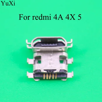 YuXi Za redmi 4X micro USB Polnjenje Polnjenje Dock Priključek Jack vtičnico Visoke Kakovosti Za Xiaomi za Redmi 4A 4X 5