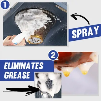 Gospodinjski Kuhinja Cleaner Spray Večnamensko Naravno Čiščenje Izdelek Vonj Sivke Varnost Pena Za Čistilo