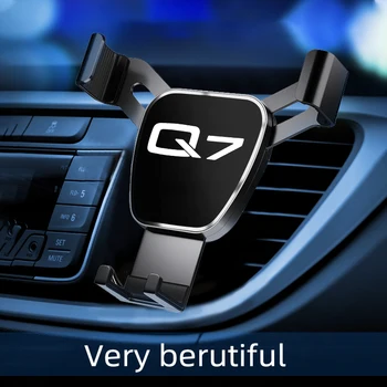Avto Air Outlet-Držalo za Mobilni Telefon, Avto Navigacija Mobilni Telefon nosilci za telefone za Audi Q7 avto dodatki notranjost