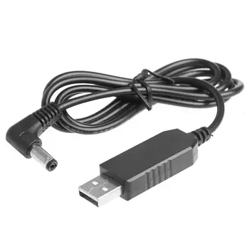 USB DC 5V, Da 12V 2.1x5.5 mm Desni kot Moški Korak Navzgor, Adapter Kabel Za Usmerjevalnik