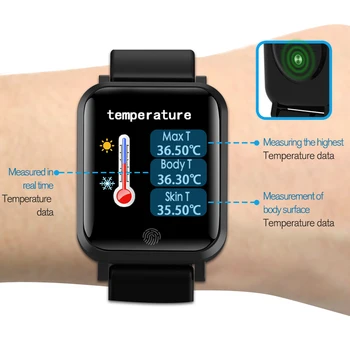 KSUN KSS914 Smart Watch Ura Moški Šport Žensk Smartwatch 2020 Srčni utrip Spanja Krvni Tlak Monitor Bluetooth Android, IOS