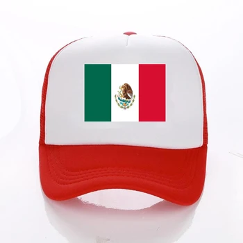 Baseball Caps Mehika Zastav Natisnjeno Besedilo Vaše Ime, Sliko, Logotip Športne Kape Družine Ekipa Po Meri Klobuki