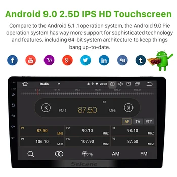 Seicane Univerzalno Android 10.0 avtoradia Za Honda, Kia Nissan Suzuki Toyota VW GPS Navigacija Multimedia Player Podporo Wifi