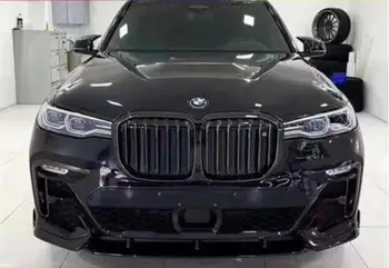 G07 Body Kit Ogljikovih Vlaken Črne Barve, Sprednji, Zadnji Odbijač za Ustnice Difuzor S Strani Krilo Spojler Za BMW G07 X7 2019 2020
