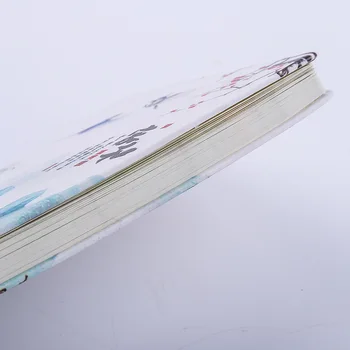 Kitajski, klasični slog, ki je naslikal strani knjige ptica ležečem A5 zvezek zgosti UV obrti trdo lupino intimno zvezek