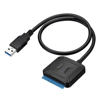 Žice Adapter Žično Pretvori Kabli SATA na USB Kabel, USB 3.0 2,5 3,5-palčni SATA III Trdi Disk Adapter Kabel 0,5 m
