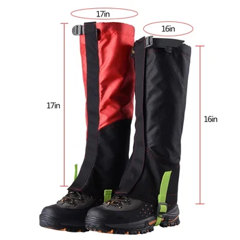 Prenosni Legging Gamaše Trajne Nepremočljiva Zaščitna Noge Kritje Lahek Sneg Gamaše Za Kolesarjenje, Smučanje, Plezanje, pohodništvo