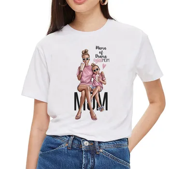 Majica za Ženske Tshirt Ženske Tee Shirt Grafični Srčkan Risanka Vrhovi Ženske Obleke 2020 Plus Velikost Ženske Tshirt