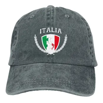 Italia, Italija Italijansko Zastavo Odraslih Skp Nastavljiv Kavboji Klobuki Baseball Skp