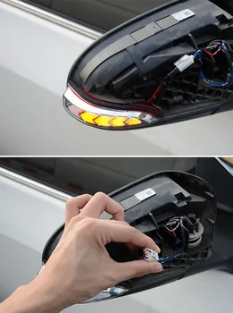Strani Ogledalo Dinamično Blinker LED Obrnite Signalna Lučka Za Toyota Camry Corolla Prius C Venza Altis Scion iM Yaris Avalon