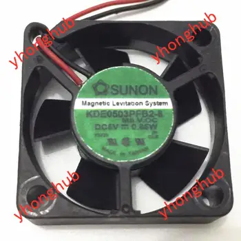 SUNON KDE0503PFB2-8 V. OC DC 5V 0,65 W 30x30x10mm Strežnik Hladilni Ventilator