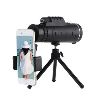 40X60 oko teleskop high-definition high-power teleskop mobilni telefon, fotoaparat na prostem, potovanja z kompas, daljnogled,