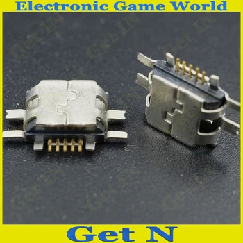 Micro USB Ženski Priključek Mikro USB Moč Plinski Priključek Sockect za Telefon Nokia 1000pcs/veliko