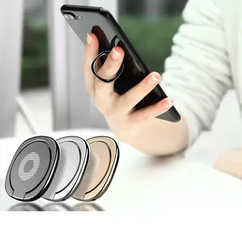 Ustvarjalne Mobilni Telefon, Držalo za Prst Prstan Sponke Univerzalni Rotacijski Lahki Magnetno Držalo 360 Prst Stopnjo Za Iphone X1C6
