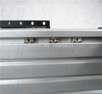 GX155*150 1610-800mm učinkovito kap žogo vijak linearni stran linearni modul vodnik železniškega vrednotijo 23 stopil motor delovna miza