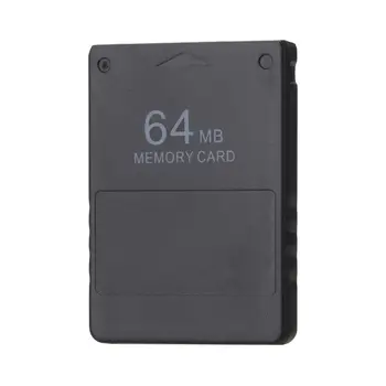 Črna 64M Igri Pomnilniške Kartice Shranite Ohranjevalnik Podatki Držijo Modul za PS2 PS B95C