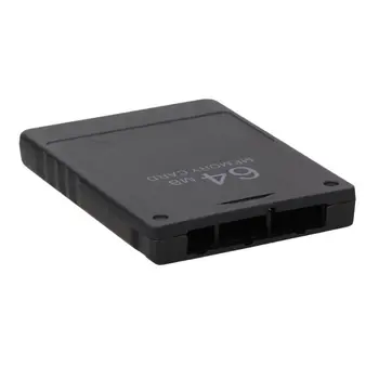 Črna 64M Igri Pomnilniške Kartice Shranite Ohranjevalnik Podatki Držijo Modul za PS2 PS B95C