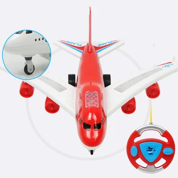 Daljinski upravljalnik RC Letalo Drone 4 Način RC Letalo Model Fiksno Krilo Letalo za Otrok Fant Darilo za Rojstni dan-Bela