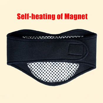 Turmalin Magnetni Vratu Podporo Pasu Magnet Terapija Self-ogrevanje Naramnicami Zaviti Vratu Zaščito Band Telo Massager Pasu Zdravstvenega Varstva