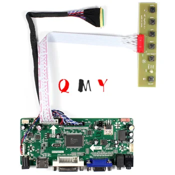 HDMI+DVI+VGA+Avdio LCD Gonilnik Krmilnika Odbor Lvds Inverter Pretvornik Monitor Kit-Turn LTN140AT12 1366 X 768 brezplačna dostava