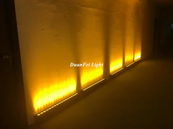 (6pcs/ohišje) ŠT vodoodporna led poplav lučka led dmx magic bar pisane fazi pranje stenske luči rgbwa pranje bar 18x15w
