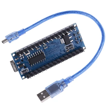 1Set Mini USB V3.0 Atmega328p CH340G Mikro-Krmilnik Odbor S Kablom Instrumenta, Deli, Pribor Za Arduino
