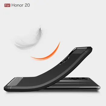 Za Huawei Honor 20S Primeru TPU Silikon Mehko Hrbtni Pokrovček Za Čast 20-IH Anti-knock Telefon Odbijača Primeru Za Huawei Honor 20S Pokrov