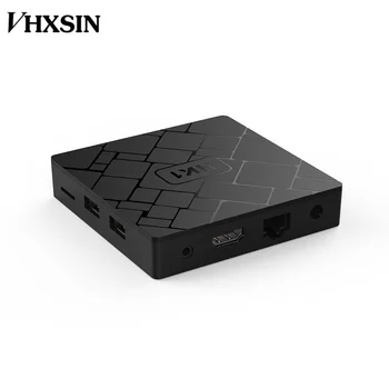 VHXSIN 50 kos/veliko HK1 android 7.1 os s905w 2 gb 16 gb 2,4 ghz wifi 100m lan 4k google tv box