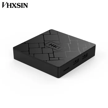 VHXSIN 50 kos/veliko HK1 android 7.1 os s905w 2 gb 16 gb 2,4 ghz wifi 100m lan 4k google tv box