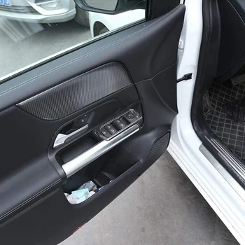 Avtomobilska Vrata, Okna Dvigalo Stikalo Gumb Trim za Mercedes Benz B GLB Razred W247 X247 2019 2020