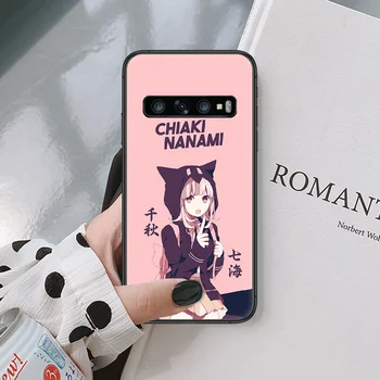 Nanami chiaki Danganronpa anime Primeru Telefon Za Samsung Galaxy Note S 8 9 10 20 Plus E Lite Ultra Black črne lupine tpu hoesjes