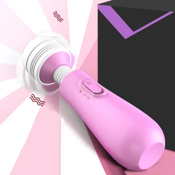 Mini Ženski 2 Hitrost Akumulatorski Brezžični Vibrator za G Spot Vagina Massager AV Palico Ženske Masturbacija Stimulator Klitorisa Seks Igrače