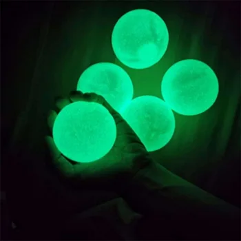 4pc Držijo Stene Žogo Fluorescentna Squash Božič Lepljivo Cilj Žogo Tlaka Vrgel Fidget Igrača Otroci Novost Darilo za Oprostitev Stres