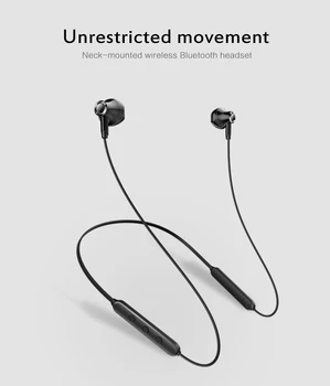 Bluetooth Slušalke Športne Neckband Magnetni Wireless Gaming Slušalke Stereo Čepkov Nepremočljiva Z Mic Za Huawei Xiaomi