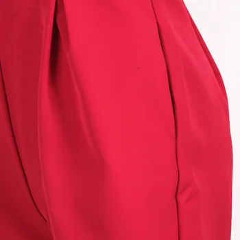Nov poletni 2018 za ženske playsuit hlače spredaj križ pasu pocket slog seksi jumpsuit 7029 (pearl dnevnik)